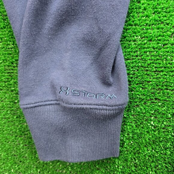 Under Armour Storm Hoodie Mens XL Blue Sweatshirt Pullover Athletics Outdoor - Picture 4 of 9
